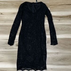 Babe Society Black Lace Dress Women’s Small